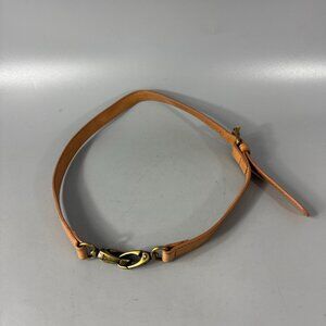 Lucky Brand Brown Leather Adjustable Strap